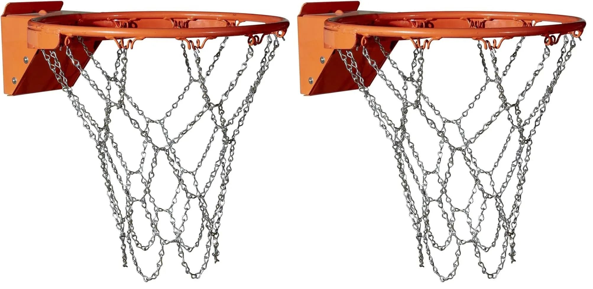 Wilson NBA Forge Chain Basketball Net (Pack of 2) | Official Size, Rust Proof, All-Weather - main product image