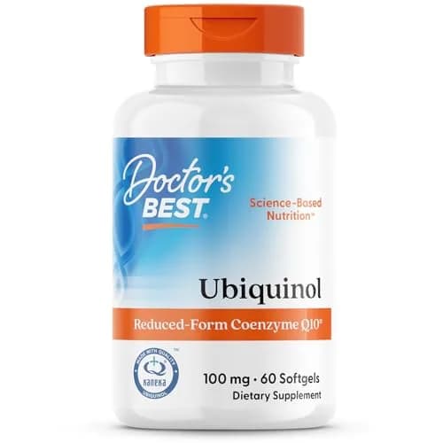 Doctor's BEST Kaneka Ubiquinol 100 mg Supplement 120 Count (Pack of 2) | Heart Health & Antioxidant Support thumbnail 1