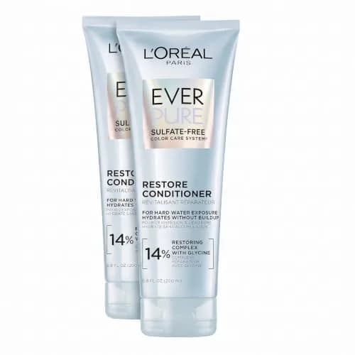 L'Oreal Paris Restore Sulfate Free Conditioner 6.8 Fl Oz | Moisturizing & Color Care thumbnail 1