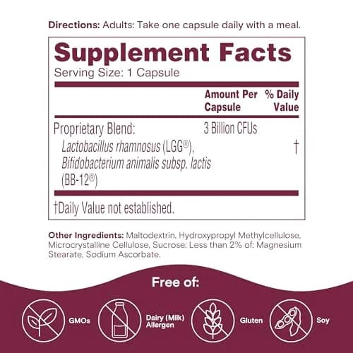 Phillips' Colon Health Daily Probiotic Capsules 180 Count (90 Count Pack of 2) | 4-in-1 Symptom Defense for Digestive & Immune Health thumbnail 6