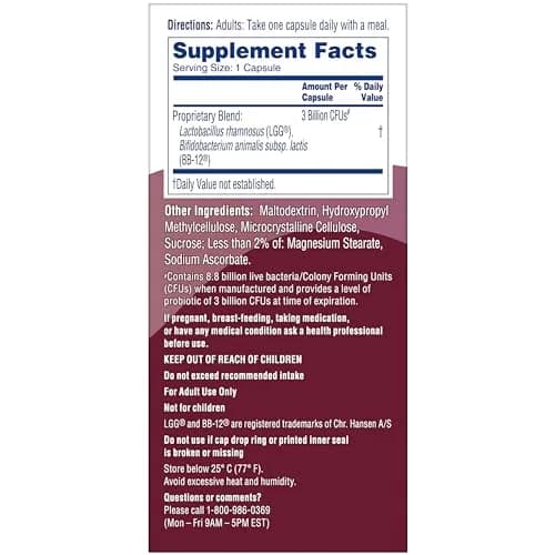 Phillips' Colon Health Daily Probiotic Capsules 180 Count (90 Count Pack of 2) | 4-in-1 Symptom Defense for Digestive & Immune Health thumbnail 8