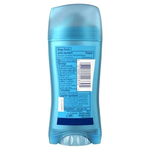 Secret Fresh Invisible Solid Antiperspirant Deodorant for Women, 5.2 oz (2.6 oz x 2) | 72-Hour Breathable Sweat & Odor Protection thumbnail 9