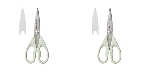 KitchenAid All Purpose Kitchen Shears with Protective Sheath 21.6 cm (8.5 Inch) | Rust-Resistant Stainless Steel Blades thumbnail 1
