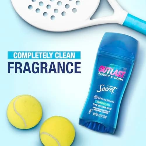 Secret Outlast Antiperspirant Deodorant for Women, 2.6 oz (74g) Gel | 72-Hour Sweat & Odor Protection thumbnail 5