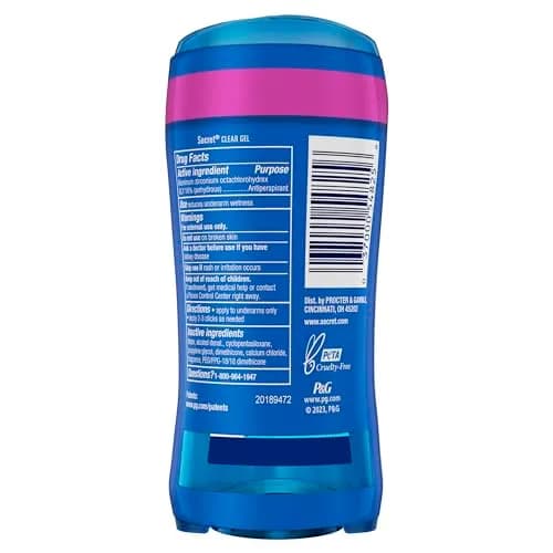 Secret Outlast Antiperspirant Deodorant for Women, 2.6 oz (74g) Gel | 72-Hour Sweat & Odor Protection thumbnail 9