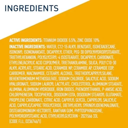 CeraVe Hydrating Mineral Sunscreen SPF 30 with Sheer Tint, Deep, 102ml (3.4 Fl Oz) | Dermatologist-Developed for Healthy Glow thumbnail 8