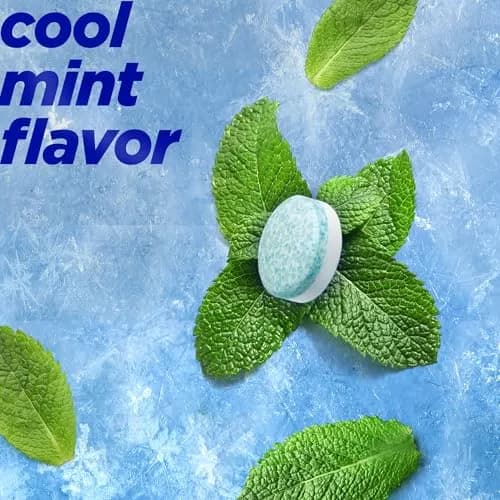 Alka-Seltzer Chewing Gum Cool Mint | Fast Heartburn Relief, Extra Strength (1 Count, Pack of 120) thumbnail 4