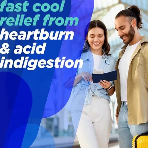 Alka-Seltzer Chewing Gum Cool Mint | Fast Heartburn Relief, Extra Strength (1 Count, Pack of 120) thumbnail 3