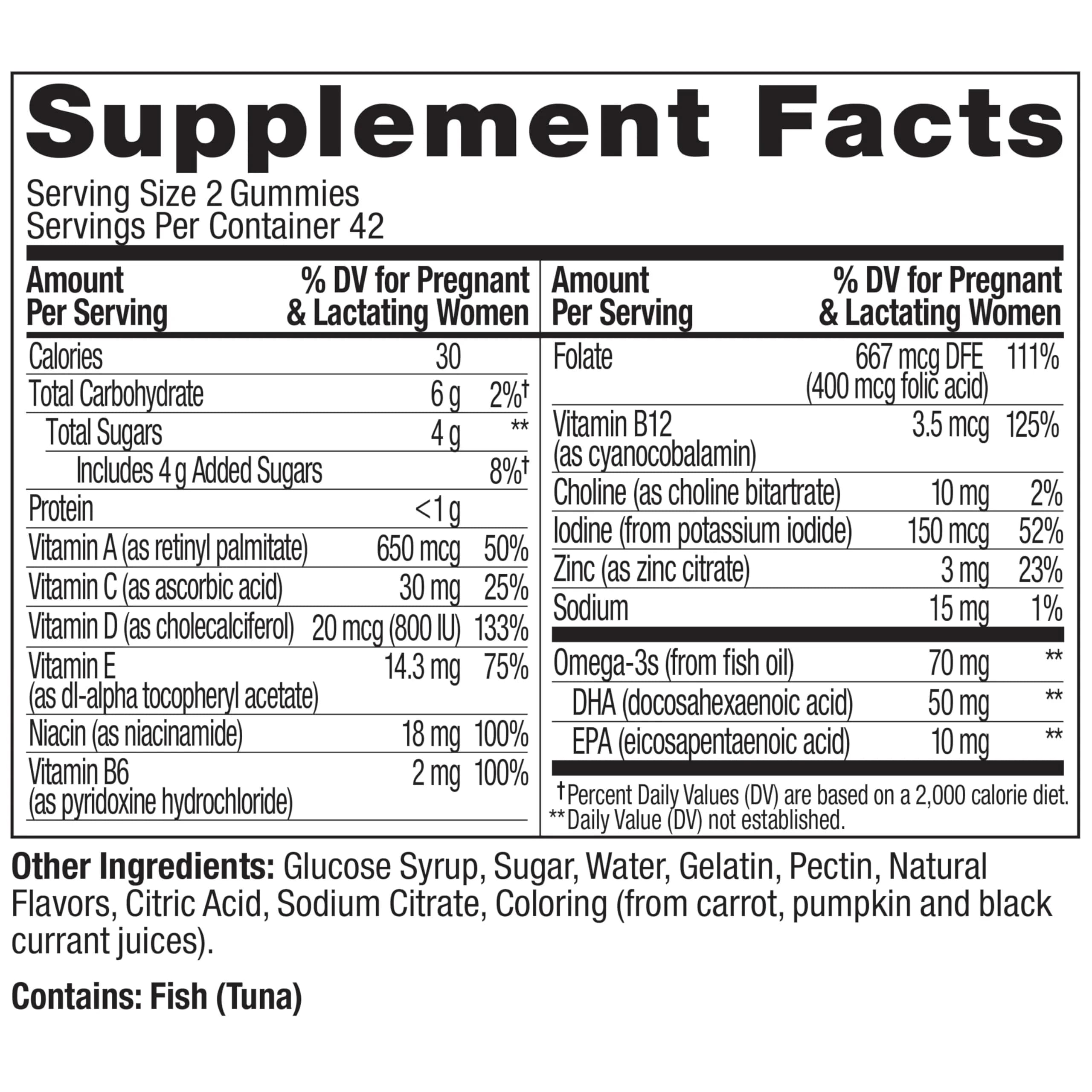 OLLY Prenatal Multivitamin Gummy Sweet Citrus Flavored 168 Count (84 Count Pack of 2) | Supports Mommy & Baby Wellness with Folic Acid & DHA - view 8