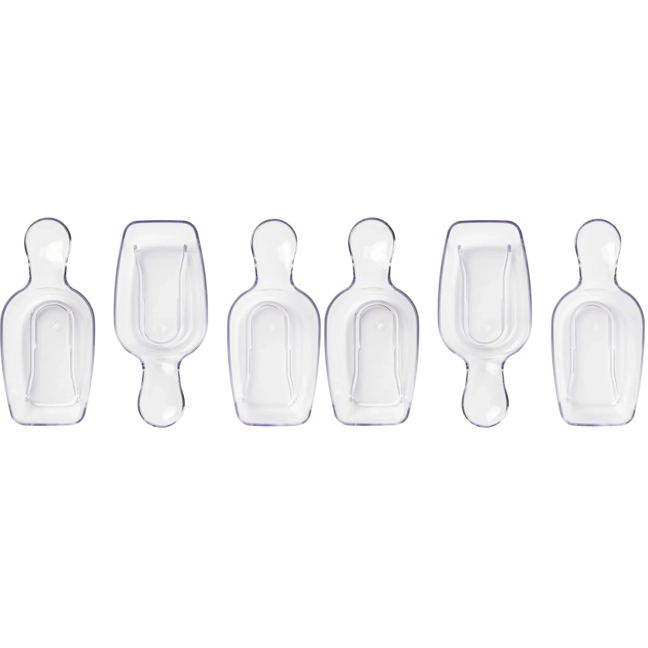 OXO Good Grips POP Container Accessories 3-Piece Scoop Set | BPA-Free & Dishwasher Safe — Transparent