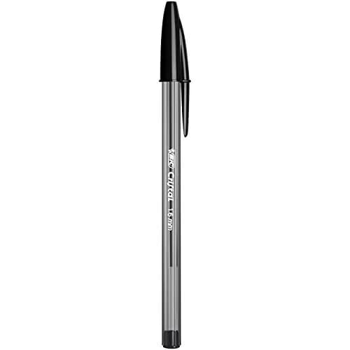 BIC Cristal Xtra Bold Ballpoint Pens, Black Ink, 1.6mm Bold Point, 48 Count (2 Packs of 24) | Smooth Ink Flow for Vivid Lines thumbnail 4