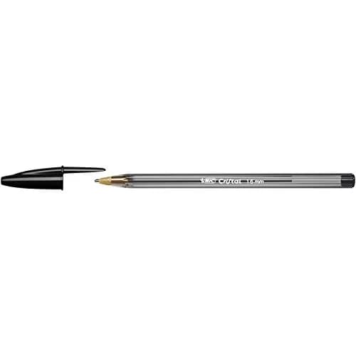 BIC Cristal Xtra Bold Ballpoint Pens, Black Ink, 1.6mm Bold Point, 48 Count (2 Packs of 24) | Smooth Ink Flow for Vivid Lines thumbnail 5