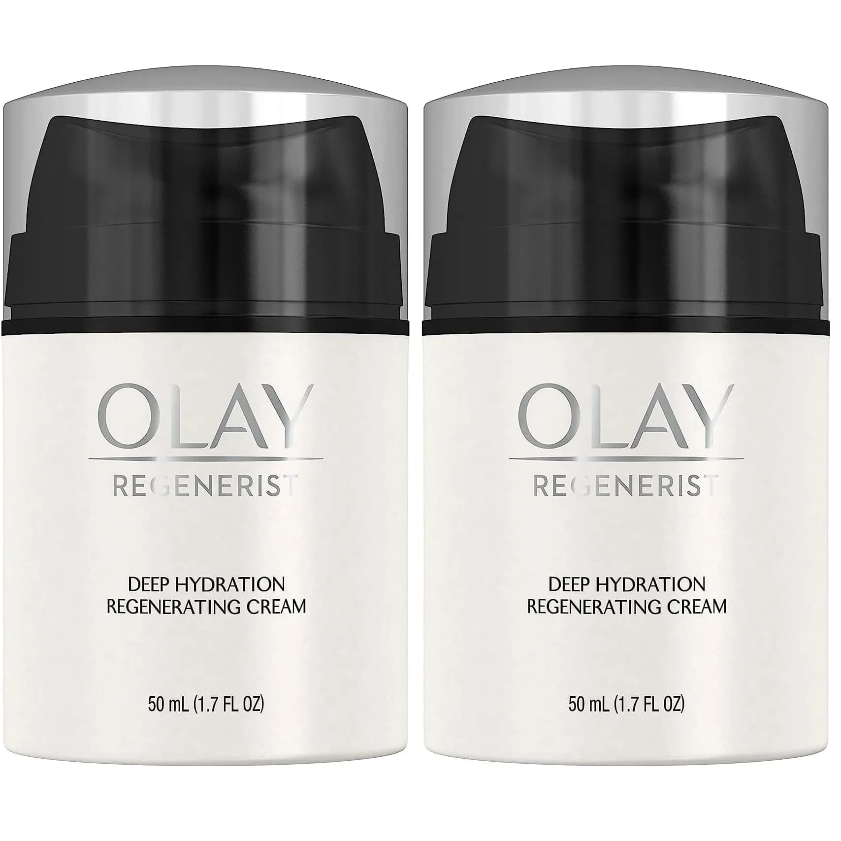 Olay Regenerist Deep Hydration Regenerating Cream Moisturizer 100ml (3.4 Fl Oz) | Amino-Peptide Complex for All Skin Types - main product image