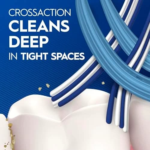 Oral-B Pro Clean Cross Action Toothbrushes 6 Count | Deep Plaque Removal (70-120c) thumbnail 6