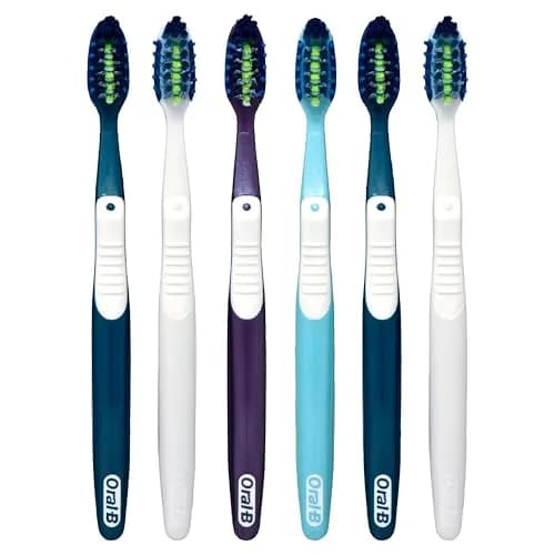 Oral-B Pro Clean Cross Action Toothbrushes 6 Count | Deep Plaque Removal (70-120c) thumbnail 9