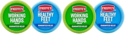 O'Keeffe's Hand & Foot Cream Pack (6.6 oz) | Repairing Skincare for Dry, Cracked Skin thumbnail 1