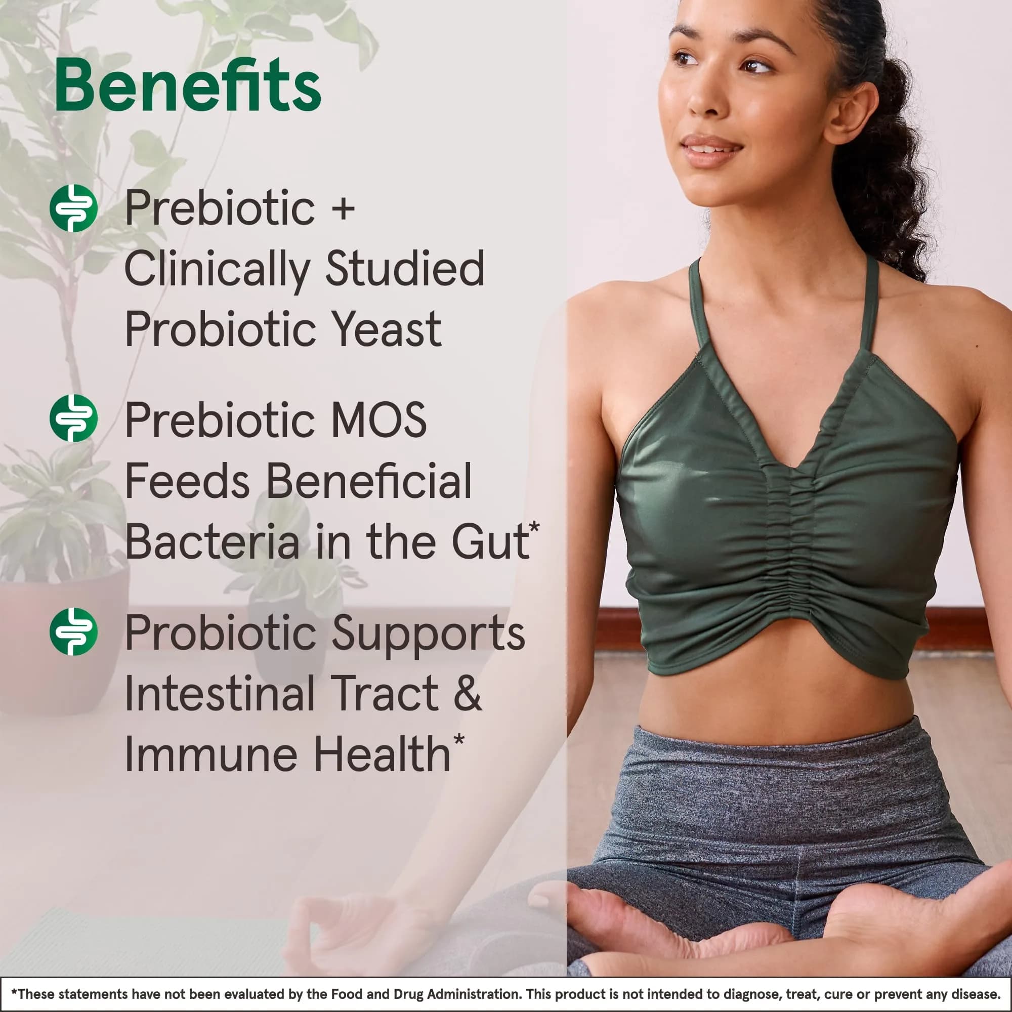 Jarrow Formulas Saccharomyces Boulardii + MOS 180 Servings (Pack of 2) Probiotic Capsules - view 4