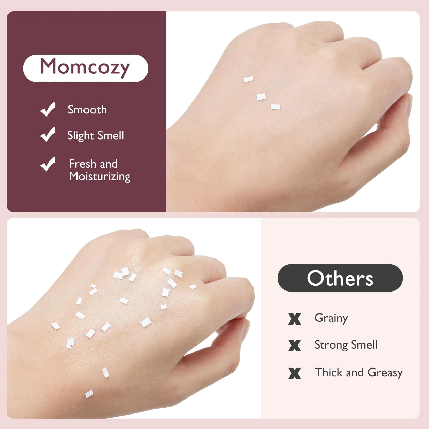 Momcozy Nipple Cream Safe for Breastfeeding, Lanolin-Free Nipple Balm 2.82 oz (Pack of 2) | Plant-Based Soothing Cream for Nursing Moms - view 4