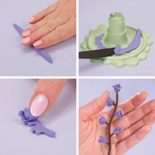 Play-Doh Blooms Meadow Flower Bouquet Kit | DIY Floral Craft Set for Adults & Teens thumbnail 4