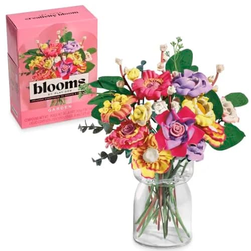 Play-Doh Blooms Garden Flower Bouquet Making Kit | Complete DIY Floral Craft Set for Adults & Teens thumbnail 1