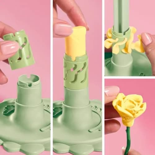 Play-Doh Blooms Garden Flower Bouquet Making Kit | Complete DIY Floral Craft Set for Adults & Teens thumbnail 5