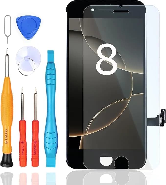 LL TRADER 4.7" Screen Replacement for iPhone 8 / SE 2020 - FHD LCD Display with Repair Kit - main product image