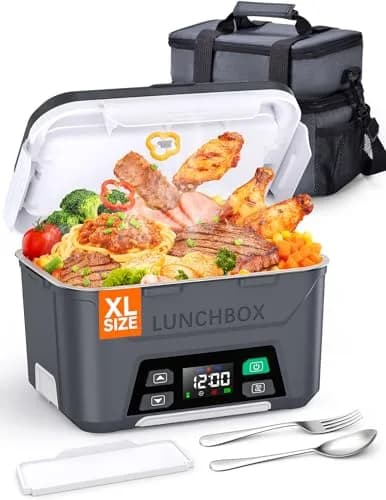Docusvect Cordless Electric Lunch Box 1.5L | Schedule Heating for Adults thumbnail 1