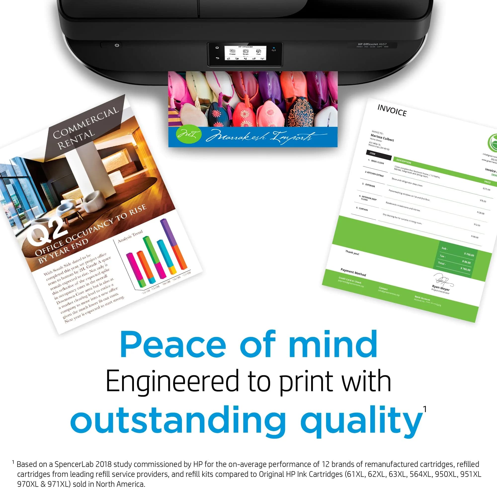 HP 952XL Black High-Yield Ink Cartridge 2000 Pages (2-Pack) | Fade-Resistant Documents & Brilliant Images - view 7