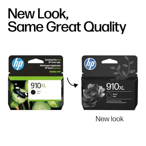 HP 910XL Black High-Yield Ink Cartridge 2-Pack | Fade-Resistant Documents & Brilliant Images thumbnail 3