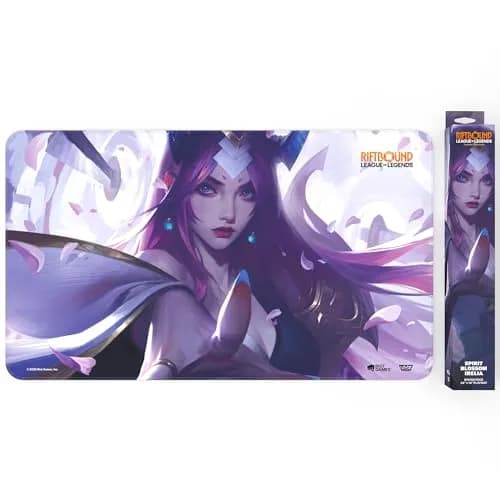 Riftbound: League of Legends Playmat: Irelia - Spiritforged 24x14 Neoprene Tabletop Accessory thumbnail 1