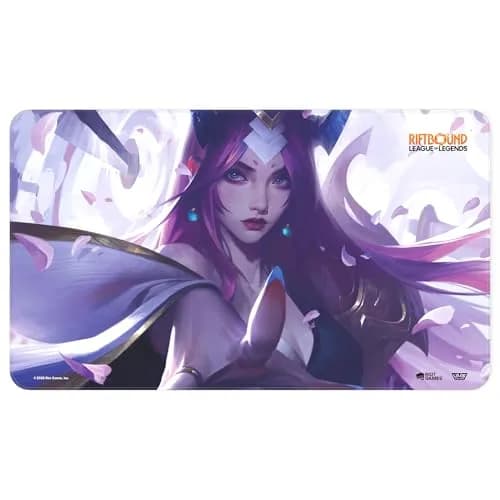 Riftbound: League of Legends Playmat: Irelia - Spiritforged 24x14 Neoprene Tabletop Accessory thumbnail 8