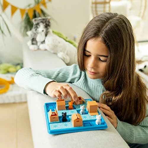 SmartGames Cats & Boxes Logic Puzzle Game 2-Pack | Award-Winning Educational Toy for Ages 7+ thumbnail 8