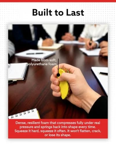 ALPI Taco Foam Stress Ball | Squeeze Toy for Kids & Adults, 4" x 2.25" thumbnail 5