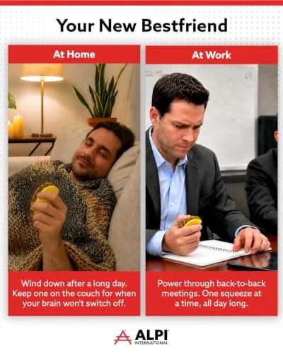 ALPI Taco Foam Stress Ball | Squeeze Toy for Kids & Adults, 4" x 2.25" thumbnail 3