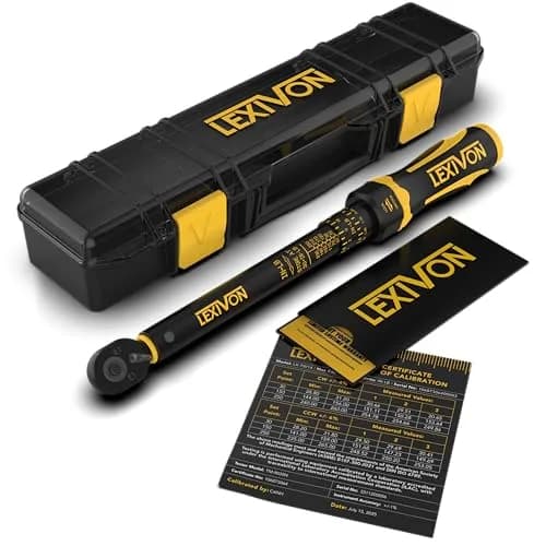 LEXIVON Torque Wrench 1/4-Inch Drive 30-250 IN-LB | Certified Precision & Comfort thumbnail 1