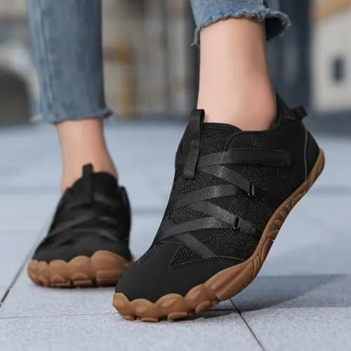 UBFEN Women's Barefoot Running Shoes Minimalist Wide Toe Box Zero Drop Sneakers 25.4cm (10in) | Natural Movement & All-Day Comfort thumbnail 5