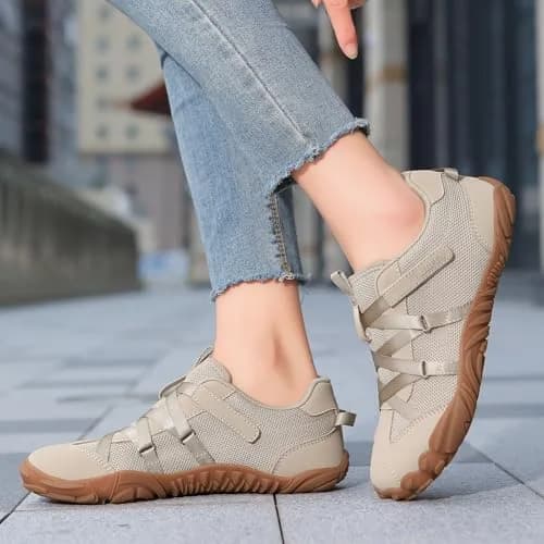 UBFEN Women's Barefoot Running Shoes Minimalist Wide Toe Box Zero Drop Sneakers 25cm (9.8in) | Natural Foot Movement & All-Day Comfort thumbnail 2