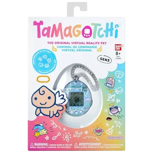 Tamagotchi Original Rainy Angel Electronic Pet | Ages 8+ | Includes CR2032 Battery thumbnail 4