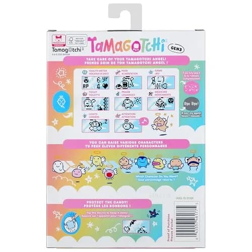 Tamagotchi Original Rainy Angel Electronic Pet | Ages 8+ | Includes CR2032 Battery thumbnail 6