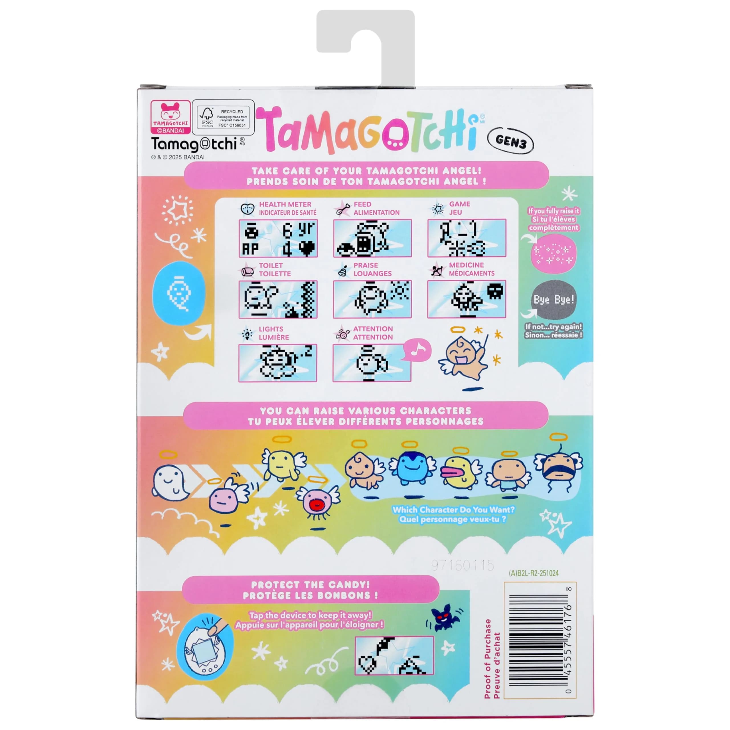 Tamagotchi Original Angel Flower Bouquet Electronic Pet | ASTM-Tested for Ages 8+ - view 6