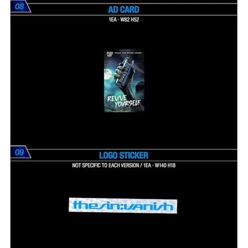 ENHYPEN THE SIN : VANISH (STORM Ver.) Mini Photobook Album 100 Pages | Includes 3 Extra Photocards Set thumbnail 6