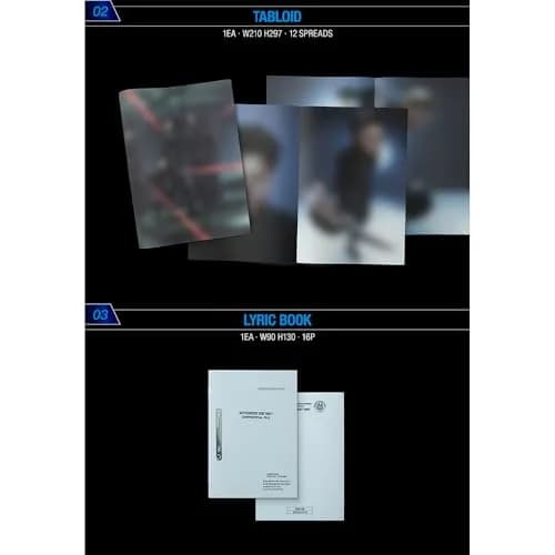 ENHYPEN THE SIN : VANISH (STORM Ver.) Mini Photobook Album 100 Pages | Includes 3 Extra Photocards Set thumbnail 3