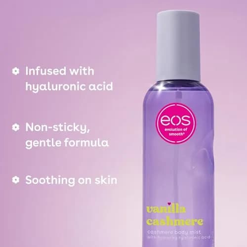 eos Vanilla Cashmere Scent Layering Bundle - Body Wash, Body Mist, Body Lotion | 38 Fl Oz (1123ml) thumbnail 4