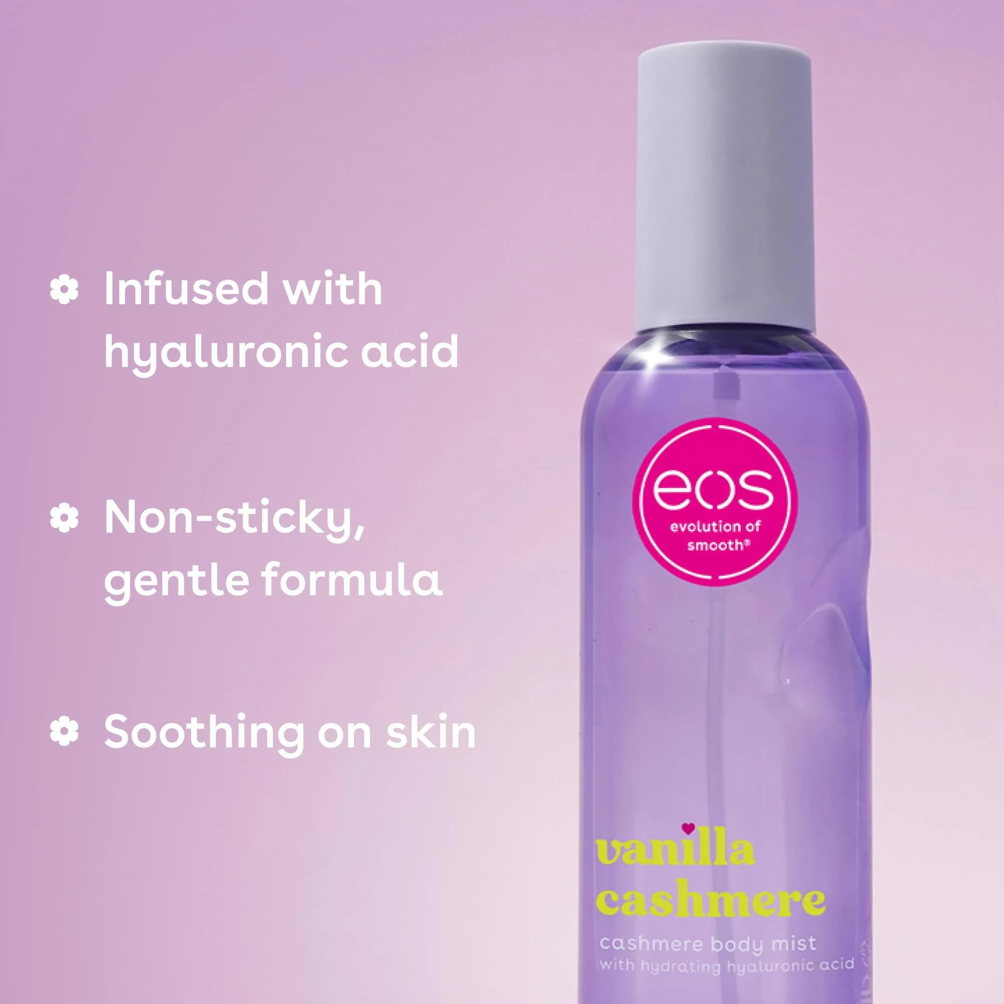 eos Vanilla Cashmere Scent Layering Bundle Body Wash, Mist, Lotion | Warm, Nuzzly Fragrance for All-Day Hydration - view 4