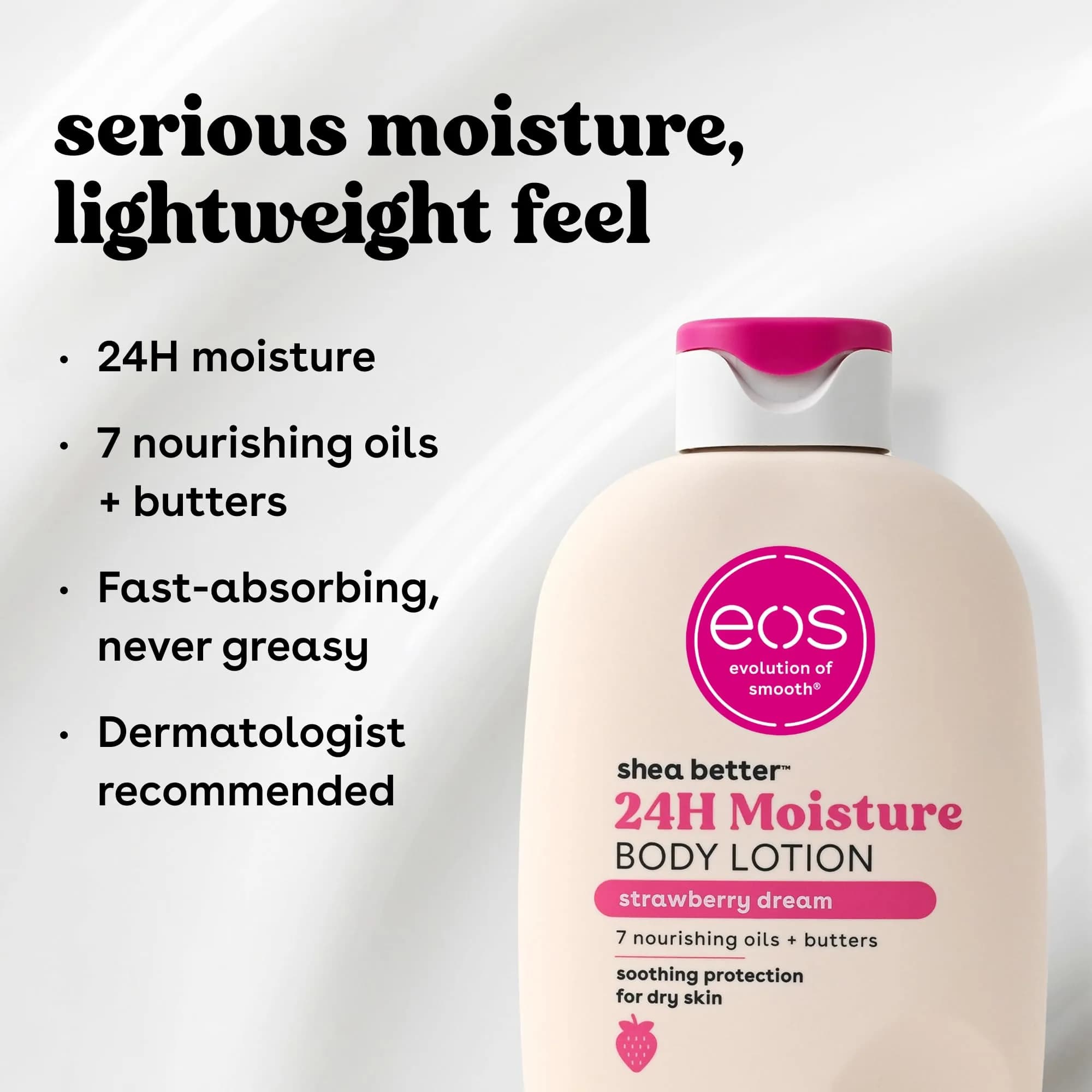 eos Essentials Bundle Body Wash Mist Lotion Strawberry Dream | Hydrating Skin Care Set - view 5
