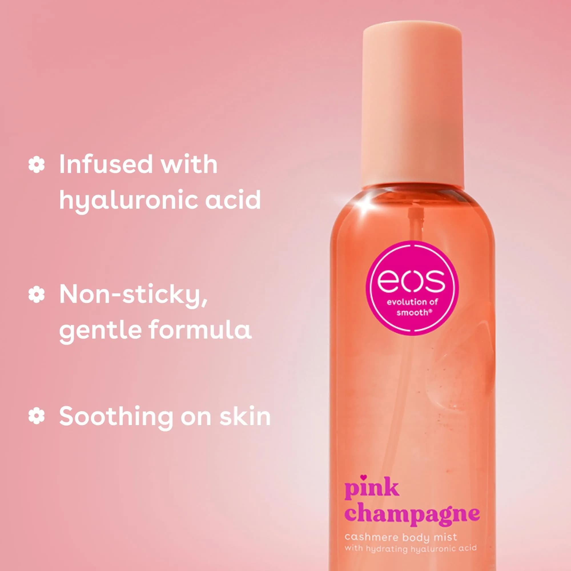 eos Pink Champagne Body Wash, Mist & Lotion Bundle | Hydrating Skin Care Set - view 4