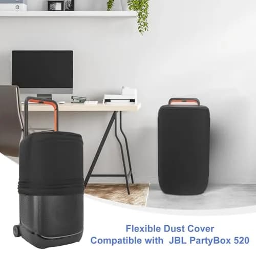 OUUTMEE Dust Cover for JBL PartyBox 520 | Elastic Fabric Protector for Portable Speakers thumbnail 2