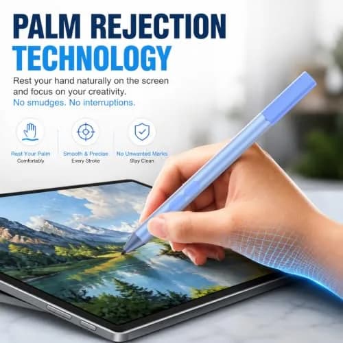 ANYQOO Active Stylus Pen for HP Laptops, 1024 Pressure Levels, 300-Day Battery, Sapphire thumbnail 5