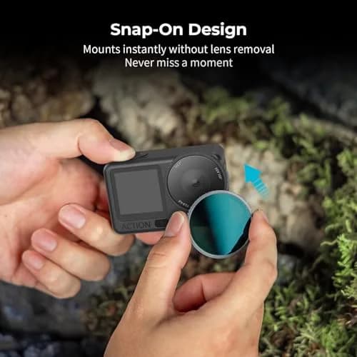 SmallRig 43.86mm Black Mist Filter for DJI Osmo Action 6 | 1/4 Diffusion Effect, Multi-Coated Optical Glass thumbnail 4
