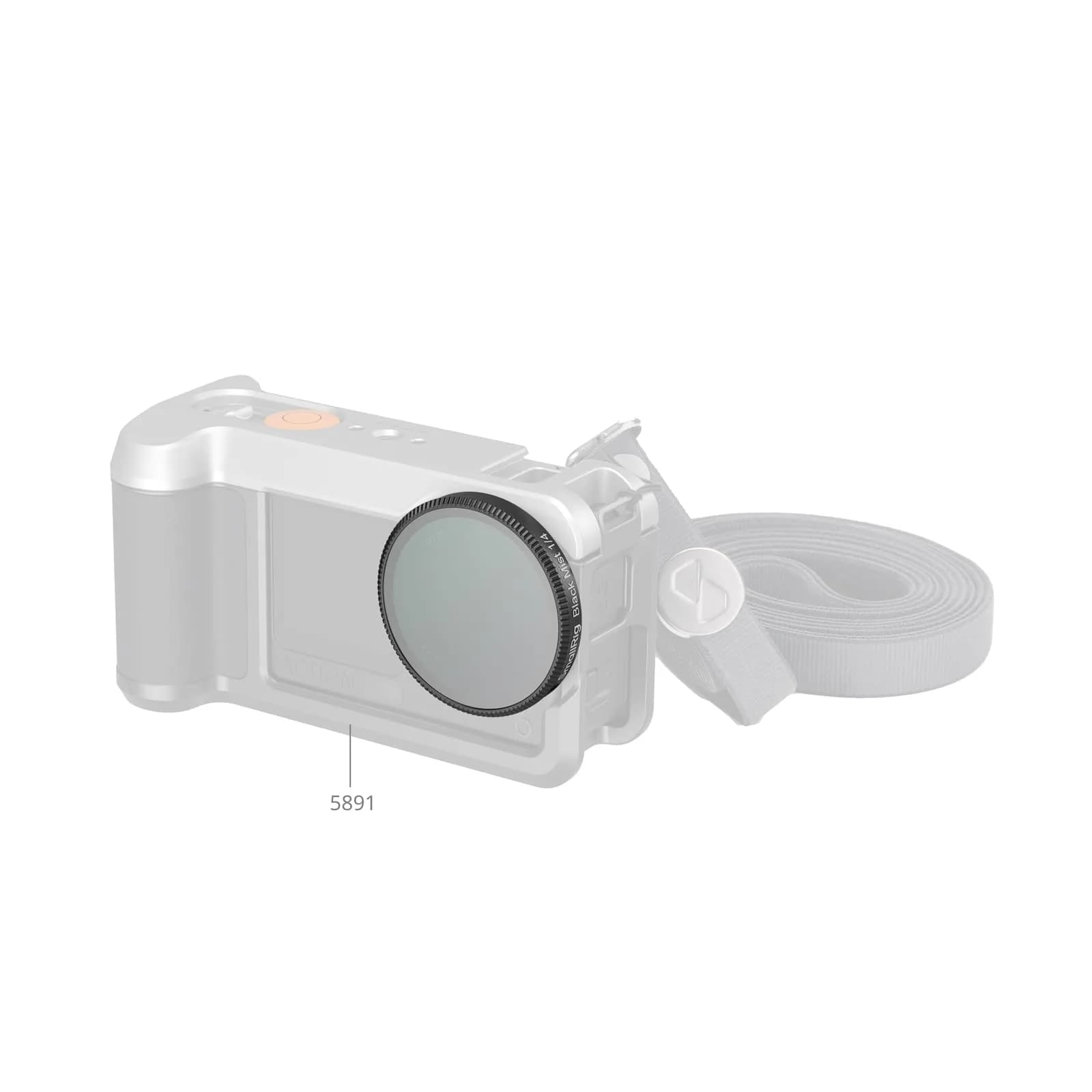 SmallRig 43.86mm Black Mist Filter for DJI Osmo Action 6 | 1/4 Diffusion Effect, Multi-Coated Optical Glass - view 9